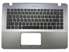 New Asus X442 X442U X442UR X442UA A480U R419U F442U Gray Palmrest Case Keyboard US C Shell